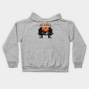 ALASKA ,Escape from the Crazy! Kids Hoodie